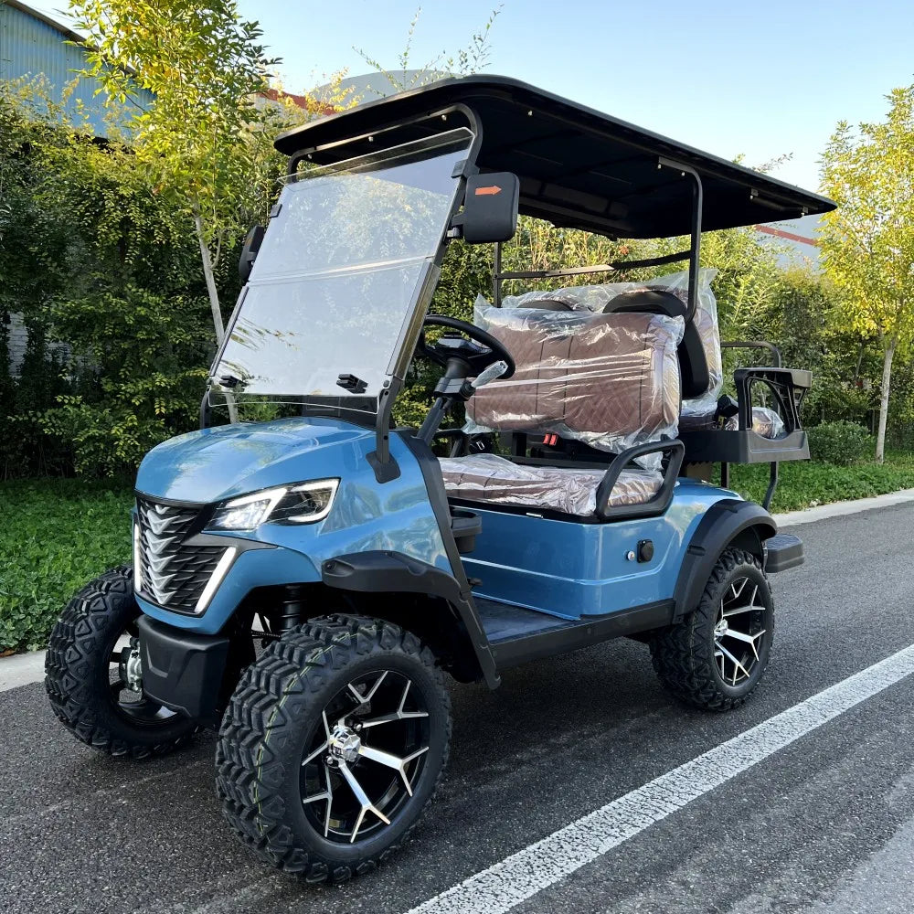 Brand New 4 Seater Street Legal Custom Electric Off Road Golf Cart Multi Purpose Hunting Vehicle China Factory Direct Supply