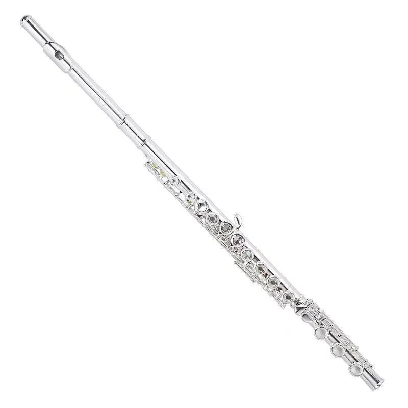 Bright Voice Yamahas YFL-472H Middle Level Flute Open Hole Flute-C Musical Instruments for Beginners  Plated Sterling Sliver