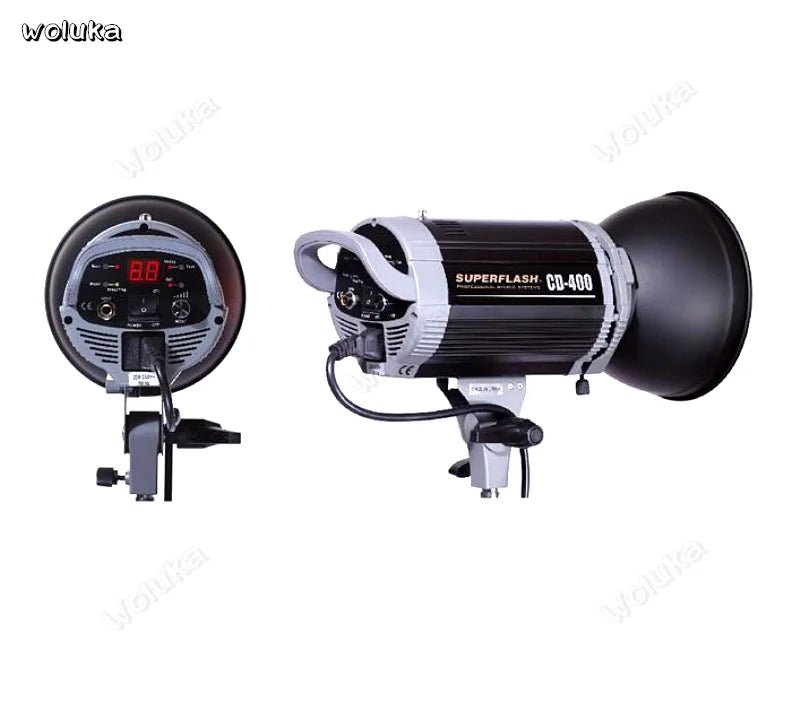 CD400 Ultra Flash Kit Studio Photography Video Lighting Professional Two-lamp Set Clothing Portrait Photo Equipment CD50 T11