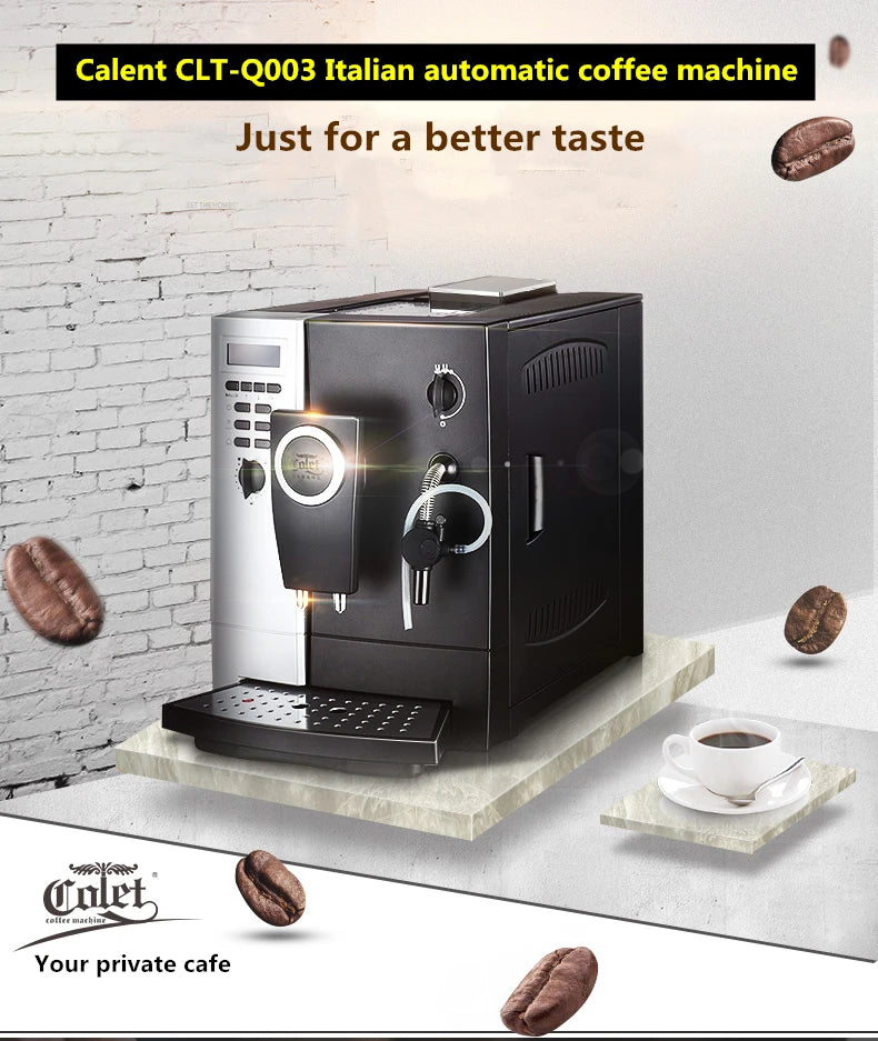 Calet CLT-Q003 smart coffee machine home automatic grinding soy flour machine machine milk foam Italian