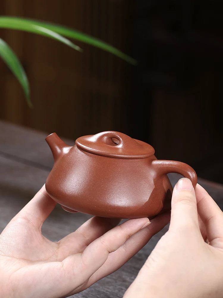 Canghu Tianxia Yixing Purple Clay Pot Pure Handmade Tea Set Original Mine Bottom Slot Clear Hand Made Small