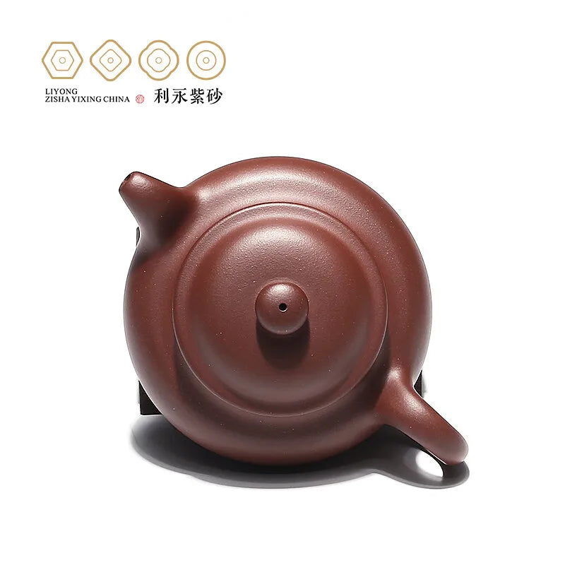 Centennial Liyong Purple Clay Pot Yixing Pure Handmade Famous Raw Ore Bottom Trough Cleaning Teapot Household Kung Fu Tea Set Po