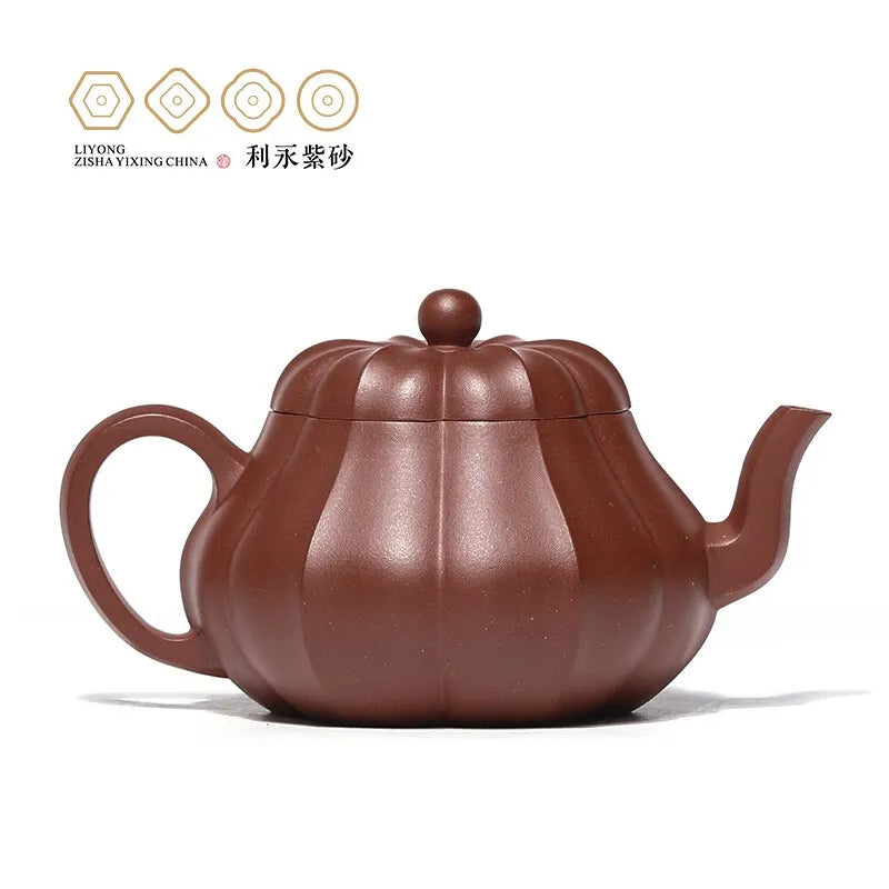 Centennial Liyong Purple Clay Pot Yixing Pure Handmade Famous Teapot Household Kung Fu Tea Set Raw Ore Bottom Trough Cleaning Rh