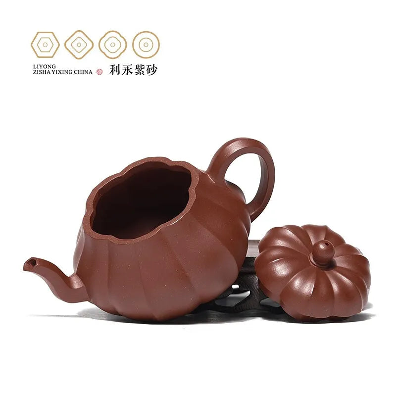 Centennial Liyong Purple Clay Pot Yixing Pure Handmade Famous Teapot Household Kung Fu Tea Set Raw Ore Bottom Trough Cleaning Rh