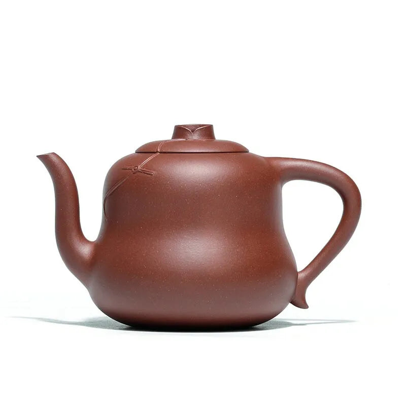 Centennial Liyong Yixing Famous Pure Handmade Purple Clay Pot Cheongsam Pot Kung Fu Tea Set Teapot