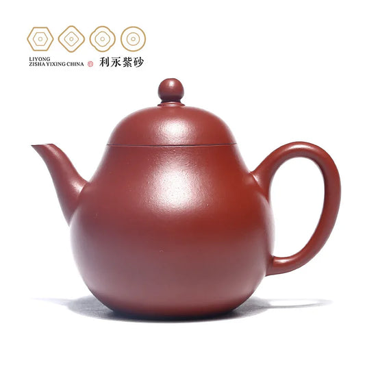 Centennial Liyong Yixing Famous Pure Handmade Purple Clay Pot Original Yixing Clay Red Face Pot Kung Fu Tea Set Teapot 150cc Red