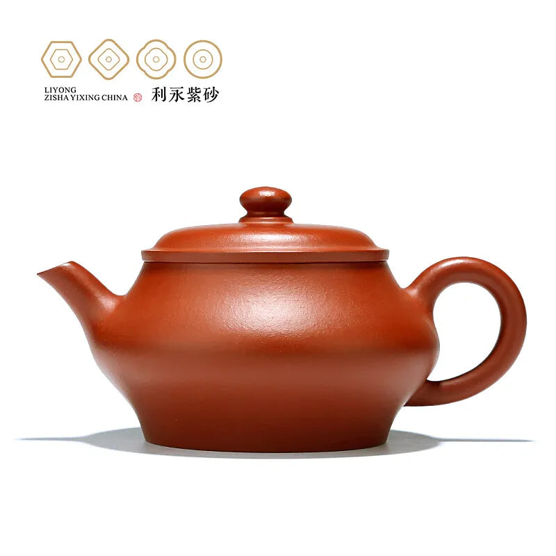 Centennial Liyong Yixing Famous Pure Handmade Purple Clay Pot Original Yixing Clay Xqiao Pot Kung Fu Tea Set Teapot 120cc Cinnab