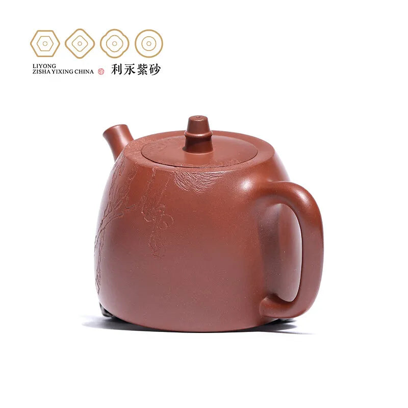 Centennial Liyong Yixing Famous Pure Handmade Purple Clay Pot Raw Ore Bottom Trough Green Handuo · Benma Kung Fu Tea Set Teapot