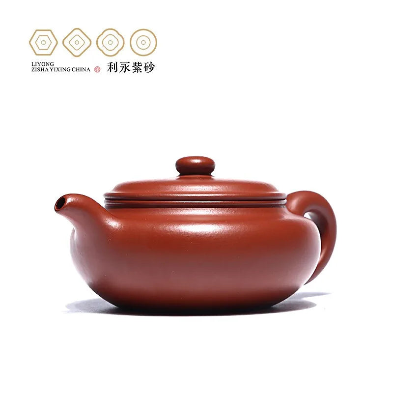 Centennial Liyong Yixing Famous Pure Handmade Purple Clay Pot Raw Ore Dahongpao Tea Big Mouth Teapot Kung Fu Tea Set Teapot 270c