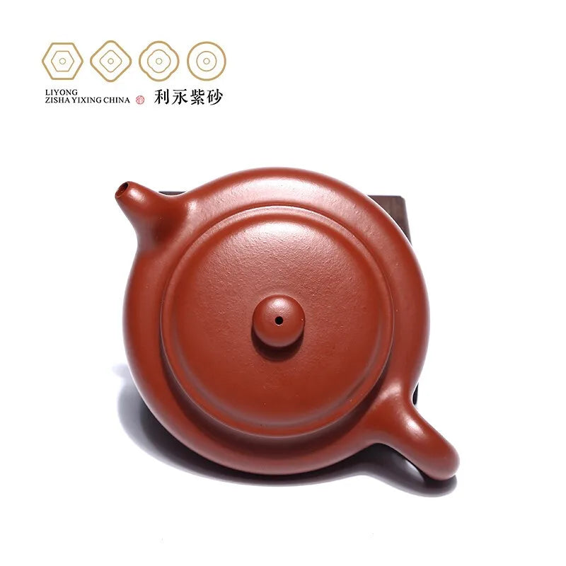 Centennial Liyong Yixing Famous Pure Handmade Purple Clay Pot Raw Ore Dahongpao Tea Big Mouth Teapot Kung Fu Tea Set Teapot 270c