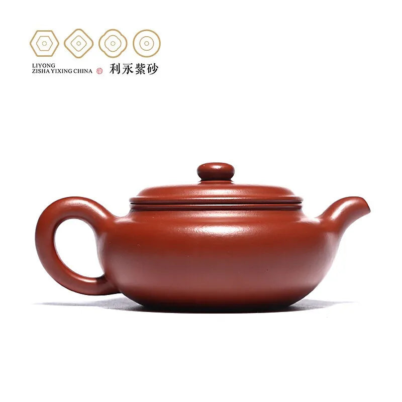 Centennial Liyong Yixing Famous Pure Handmade Purple Clay Pot Raw Ore Dahongpao Tea Big Mouth Teapot Kung Fu Tea Set Teapot 270c