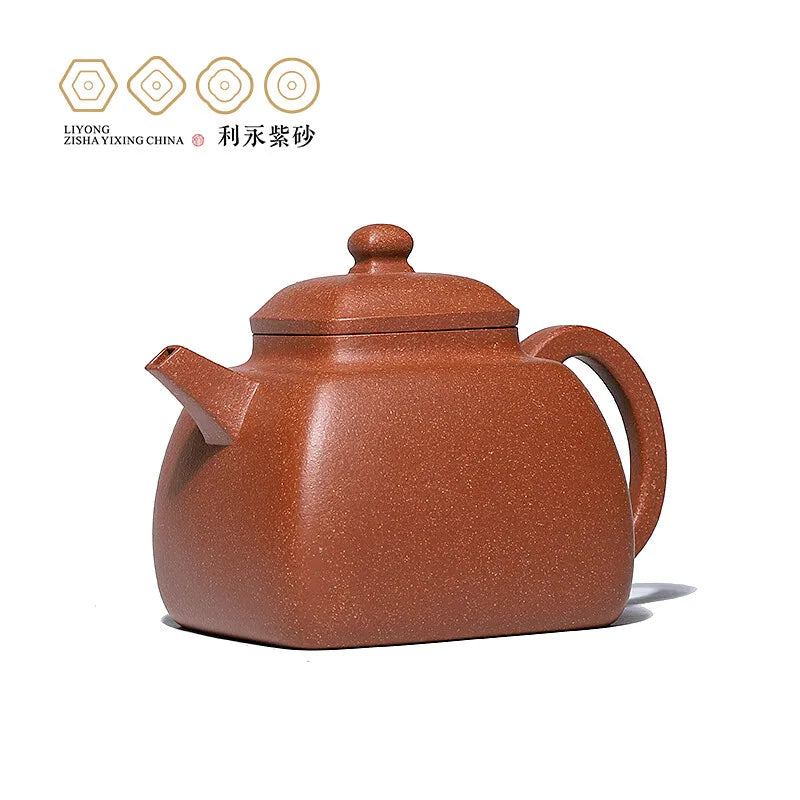 Centennial Liyong Yixing Famous Pure Handmade Purple Clay Pot Raw Ore Descending Slope Mud Supreme Calm Pot Kung Fu Tea Set Teap