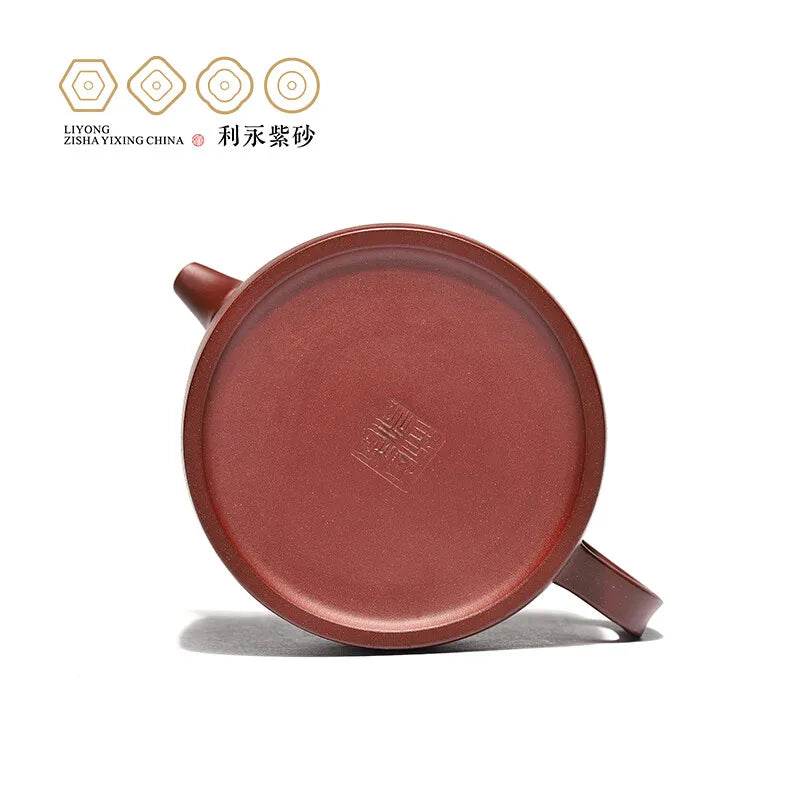 Centennial Liyong Yixing Famous Pure Handmade Purple Clay Pot Raw Ore Dongyuan Well Barrier Pot Kung Fu Tea Set Teapot Gratitude