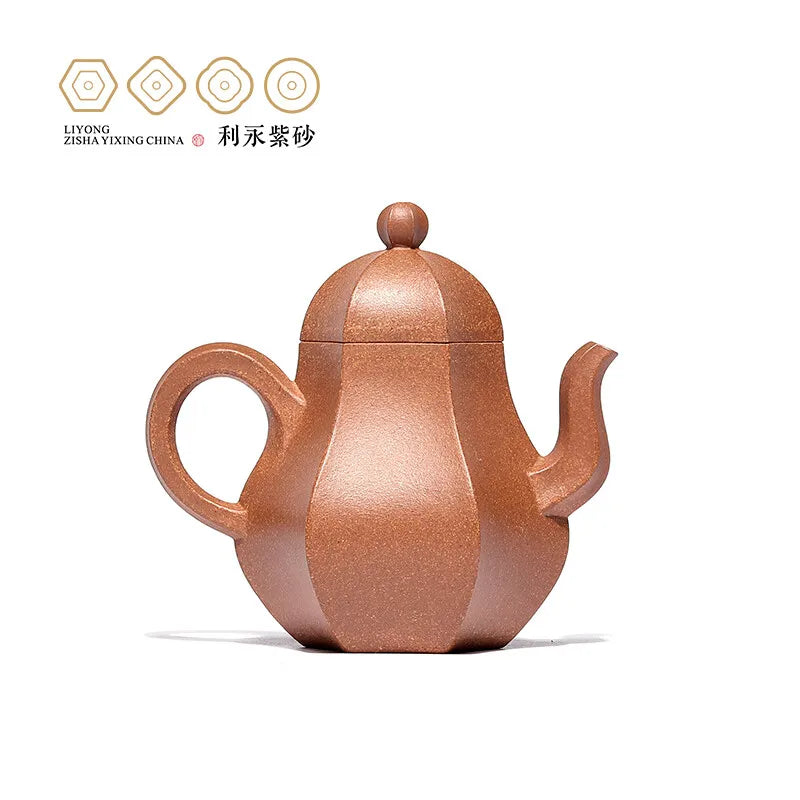 Centennial Liyong Yixing Famous Pure Handmade Purple Clay Pot Raw Ore Old Segment Mud Changting Pot Kung Fu Tea Set Teapot 100cc