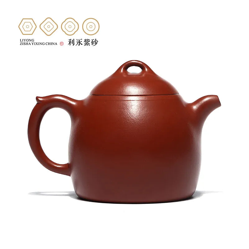 Centennial Liyong Yixing Famous Zhou Fajun Pure Handmade Purple Clay Pot Original Yixing Clay Qin Quan Pot Kung Fu Tea Set Teapo
