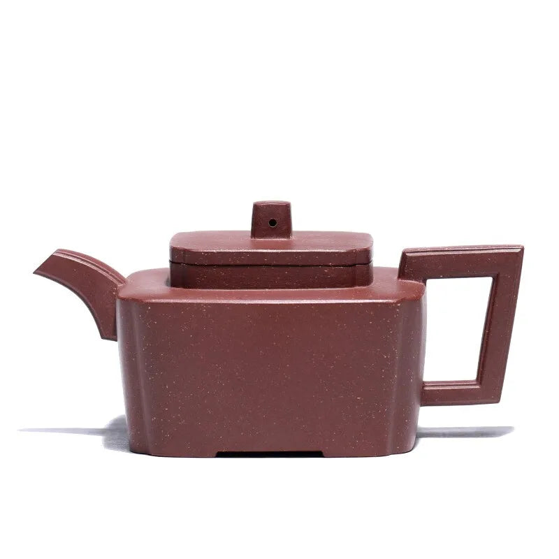 Centennial Liyong Yixing Purple Clay Pot Famous Pure Handmade Teapot Raw Ore Zisha Kung Fu Tea Set Raw Ore Bottom Trough Clear M