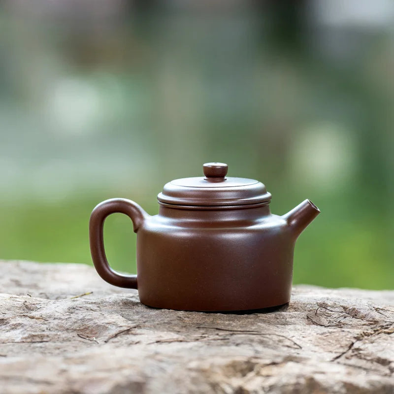【 Changtao 】 Yixing Purple Clay Pot Fully Handmade Ceramic Construction Tea Family Collection De Zhong