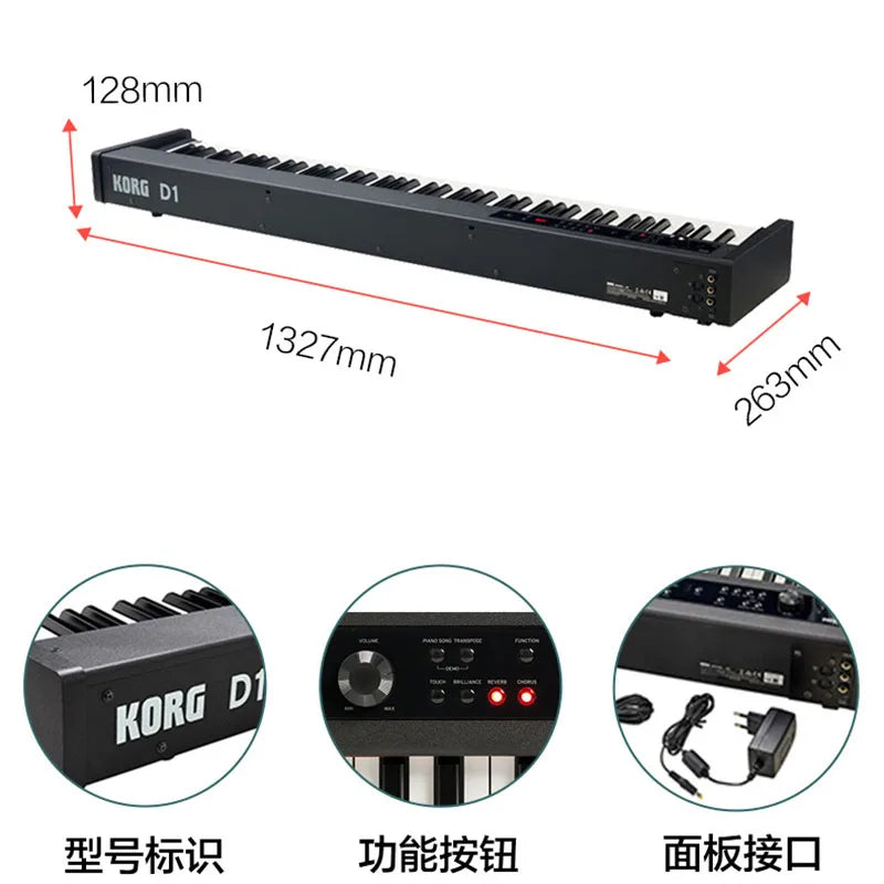 MMOOKA Child Professional Musical Pianos Organ Midi Controller Synthesizer Electronic Piano Digital Piano Infantil Electric Instrument