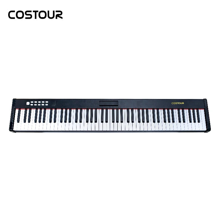 China Cheap Price Foldable Piano 88 Keys Electronic Lithium Battery Midi Keyboard