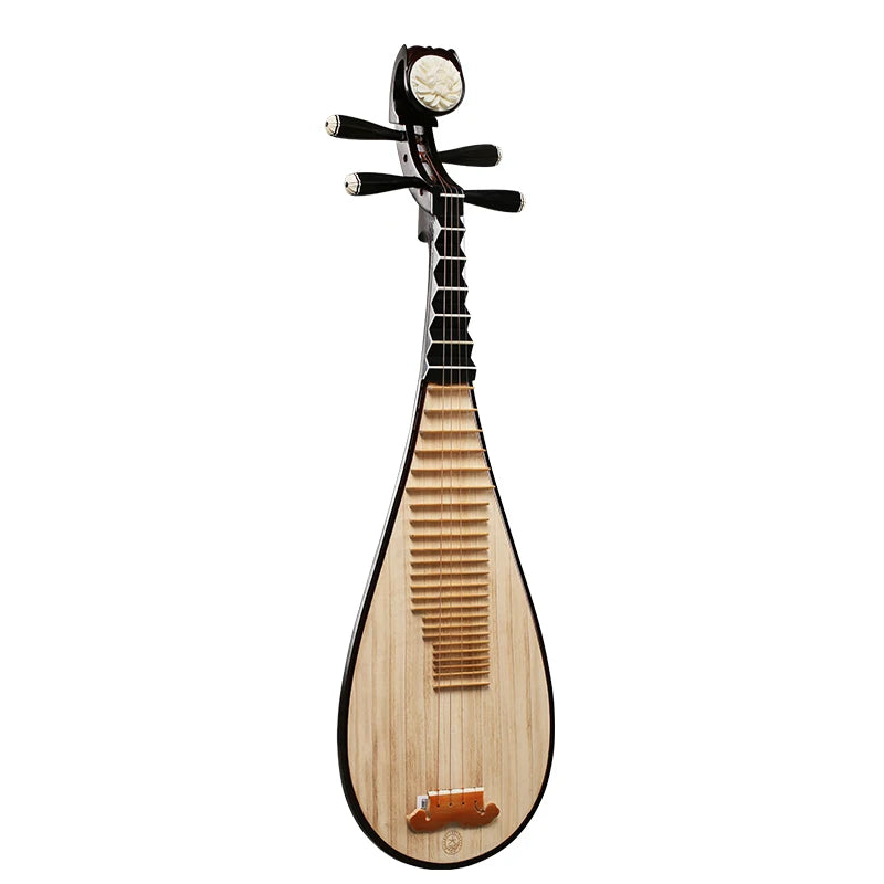 Chinese Lute Pipa Rosewood National String Music Instrument, Pi PA, Famous Brand, Adult Playing Pipa with Full Pipa Accessories