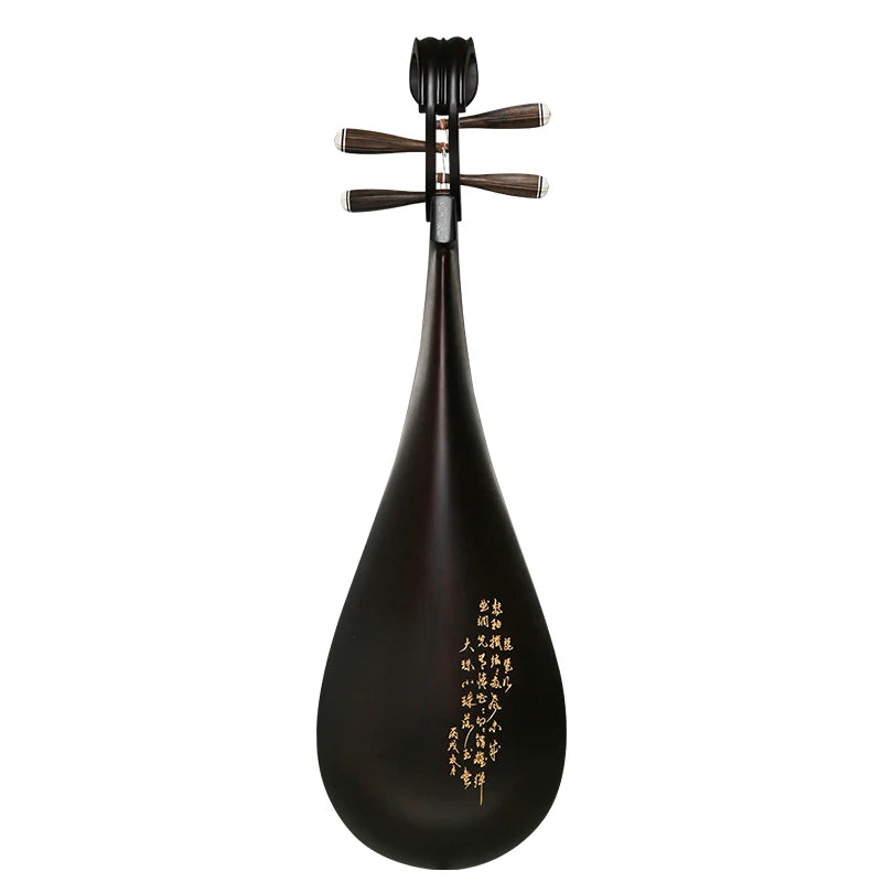 Chinese Lute Pipa Rosewood National String Music Instrument, Pi PA, Famous Brand, Adult Playing Pipa with Full Pipa Accessories