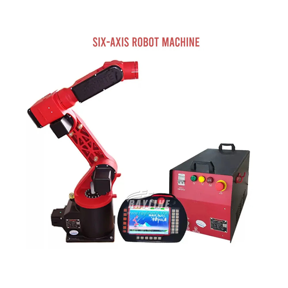 Cnc Industrial Automatic Welding Equipment With Robotic Arm 6 Axis Small Robot Arm Robot 6 Axis Milling Machine