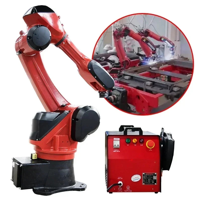 Cnc Industrial Automatic Welding Equipment With Robotic Arm 6 Axis Small Robot Arm Robot 6 Axis Milling Machine