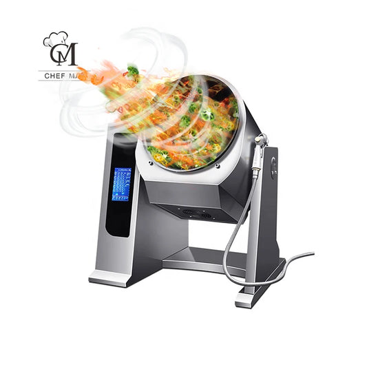 Commercial Restaurant Intelligent Automatic Cooking Machine Robot Smart Thermomixer Wok Automatique