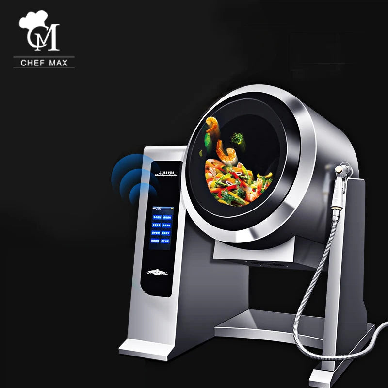 Commercial Restaurant Intelligent Automatic Cooking Machine Robot Smart Thermomixer Wok Automatique