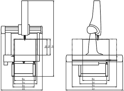 Coordinate Measuring Machine Optical Coordinate Measuring Machine Three-axis Dimensional Coordinate Measuring Machine