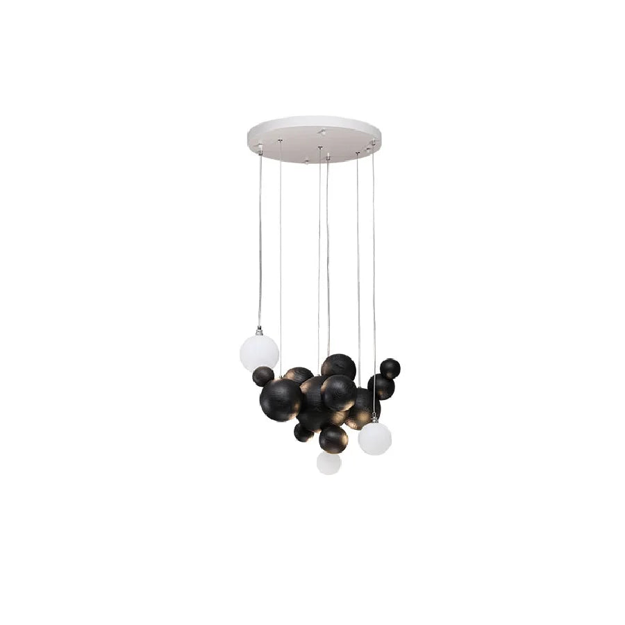 Creative new minimalist personality art chandelier villa duplex hall dining room dining table tea room modern minimalist ball