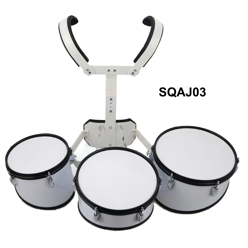 Electronic musical instruments Custom Percussion Instrument Music Performance Student Marching Snare Drum Set With Carrier 4 Drums