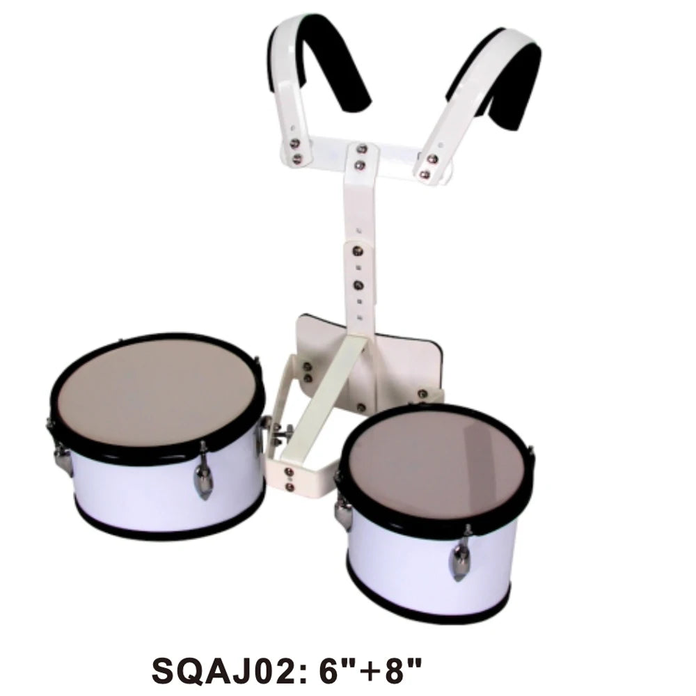 Electronic musical instruments Custom Percussion Instrument Music Performance Student Marching Snare Drum Set With Carrier 4 Drums