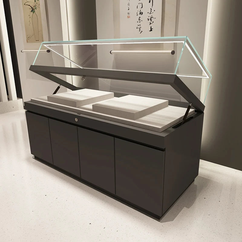 Customized museum display cabinets, exhibition halls, product display cabinets, dedicated steel painted glass cabinets, cold rol