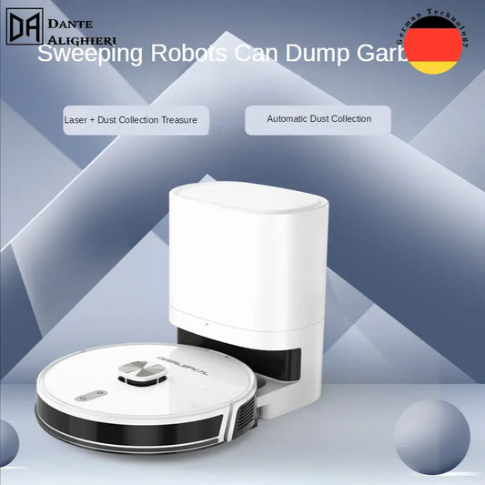 DA Sweeping Robot Laser Planning and Construction Automatic Dust Collection Home Appliance  Intelligence Cleaner App Control
