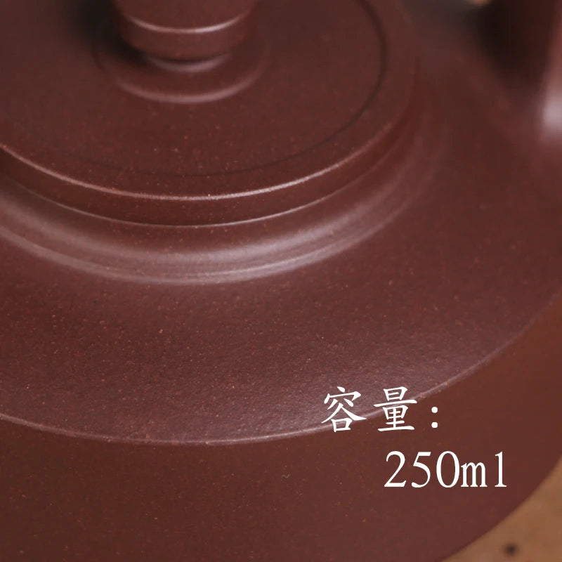 |DE chang, yixing recommended pure manual lift pot of ore famous purple clay wall girder are authentic teapot household