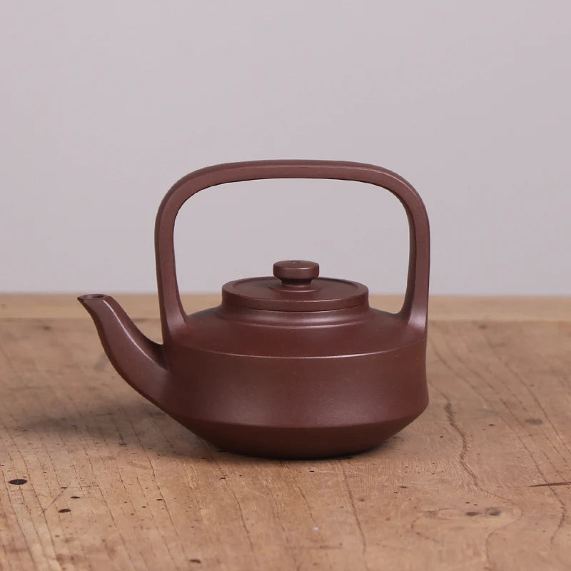 |DE chang, yixing recommended pure manual lift pot of ore famous purple clay wall girder are authentic teapot household