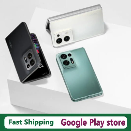 DHL Fast Delivery Oppo Find N2 Cell Phone Snapdragon 8+ Gen 1 Face ID 7.1" AMOLED 120HZ Folded Screen 67W Charge 50.0MP Camera