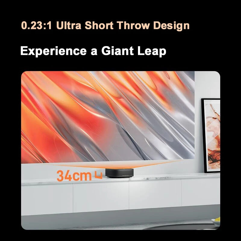 Dangbei U1 UST 1080P Laser Projector Ultra Short Throw Cinema Smart MEMC HDR Video Beamer For Home Theater
