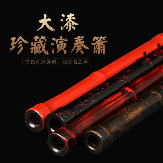 Daqi Dongxiao Bamboo flute Ethnic Musical Instrument Woodwind instrument Eight Hole Xiao flûtes de pan