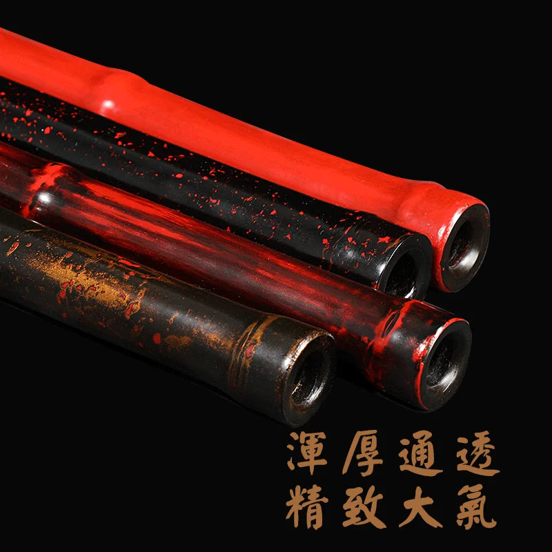 Daqi Dongxiao Bamboo flute Ethnic Musical Instrument Woodwind instrument Eight Hole Xiao flûtes de pan