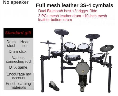 Electronic musical instruments Digital Electronic Drums Musical Instrument Kids Electronic Drum Set Professional Instrumento Musical Profissional Drum Set