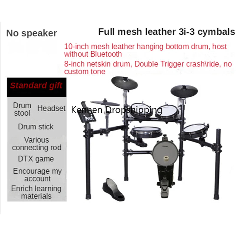 Electronic musical instruments Digital Electronic Drums Musical Instrument Kids Electronic Drum Set Professional Instrumento Musical Profissional Drum Set