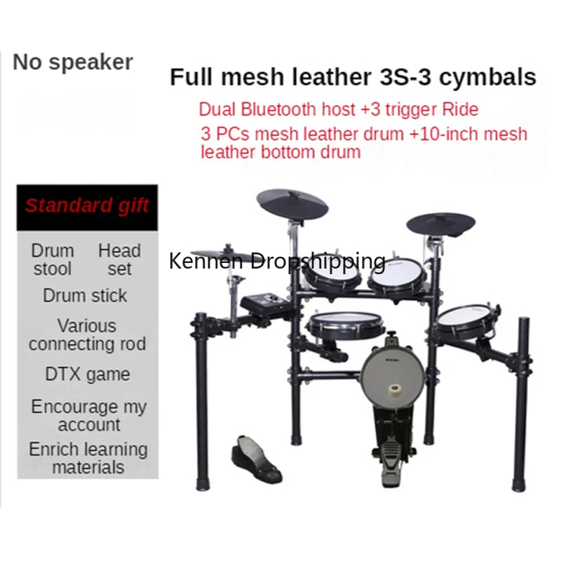 Electronic musical instruments Digital Electronic Drums Musical Instrument Kids Electronic Drum Set Professional Instrumento Musical Profissional Drum Set