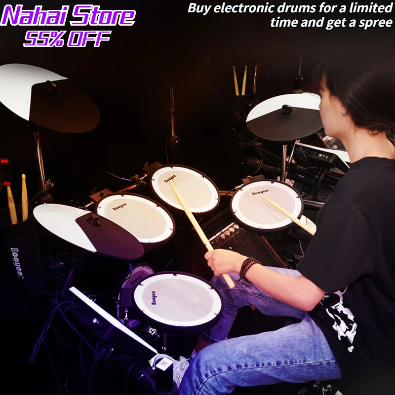 Electronic musical instruments Digital Midi Electronic Drums Musical Instrument Electronic Drum Set Professional Adults Elektronische Trommel Drums Instrument