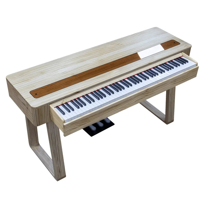 Digital electric piano 88 key hammer beginner professional grade test solid wood portable