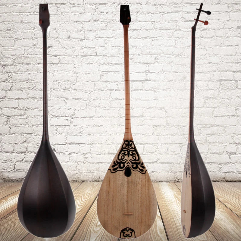 Dombra Donbula plays standard stringed instruments