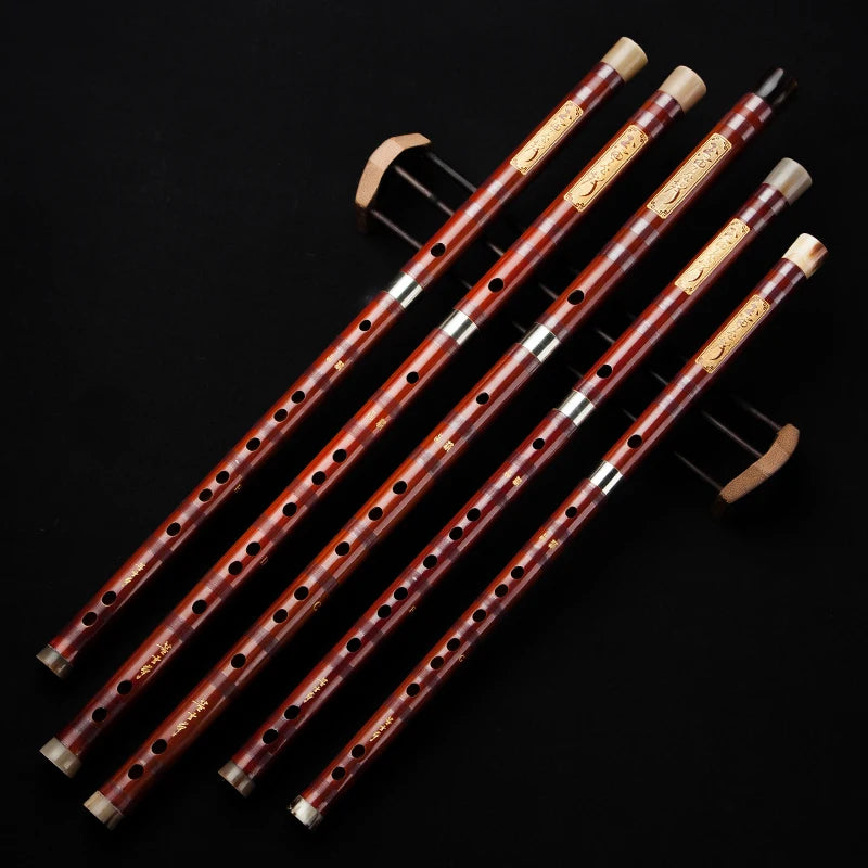 MMOOKA Dong Xuehua 8886 Flute Professionally Playing Bamboo Flute High-grade Bitter Bamboo Dizi Boutique Collection Flauta CEDFG Tone