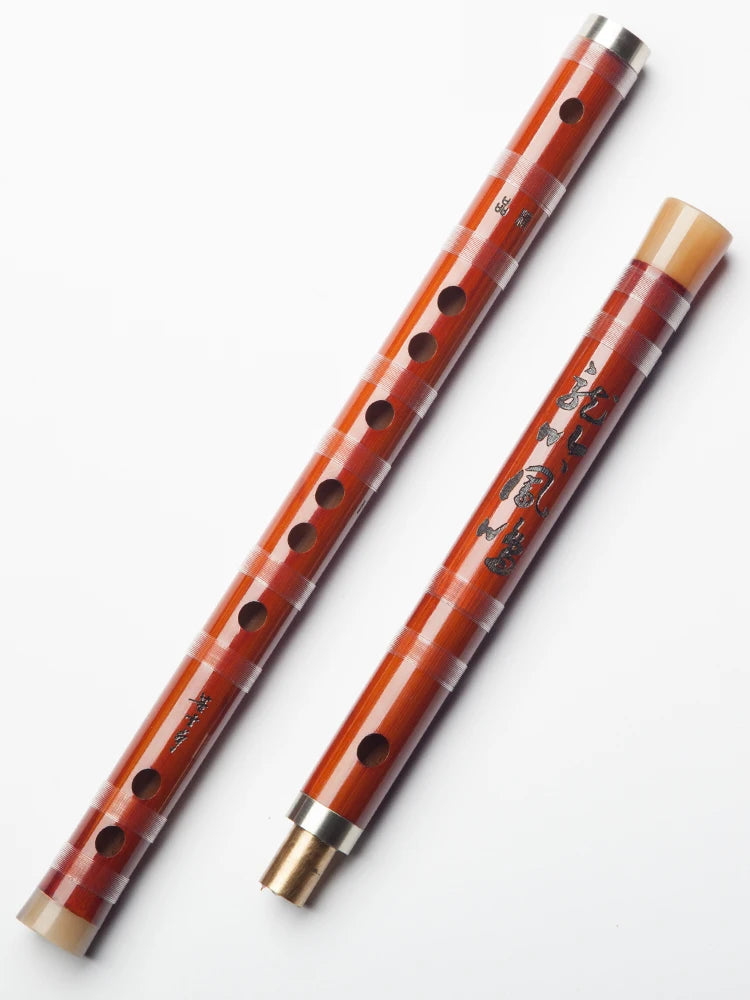 MMOOKA DongXuehua Collection Level Flute Professional Playing Flute Bitter Bamboo Chinese Dizi High-end Refined Musical Instrument