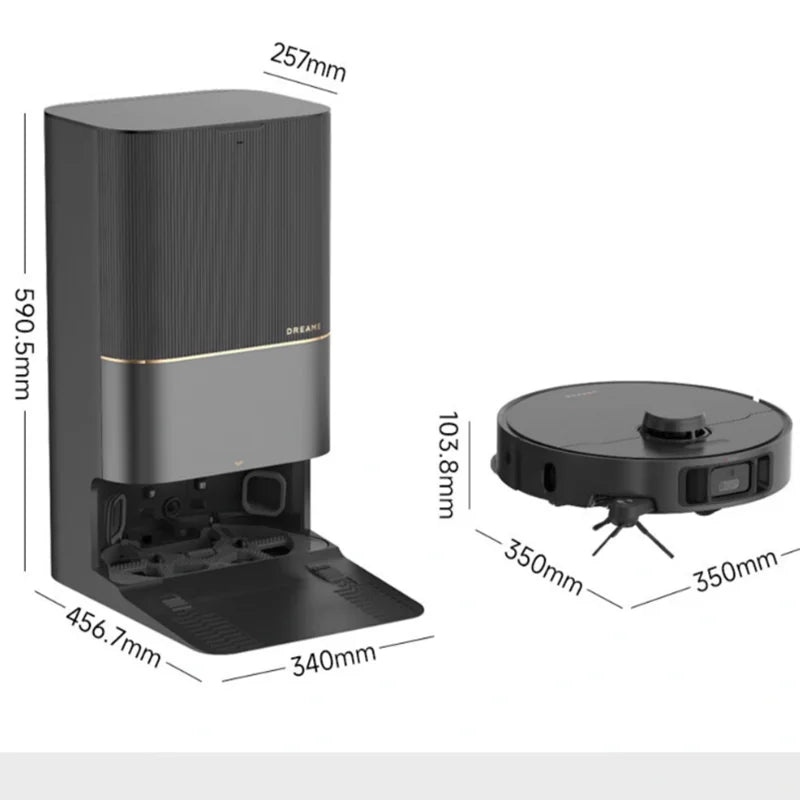 Dreame X40 Pro LiDAR Custom Elevated Edition, Global Universal Cleaning Robot Cleaning and Dragging Integration, Automatic